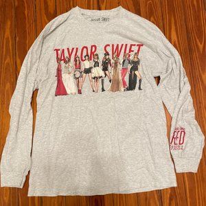 Taylor Swift Red Eras Long Sleeve Shirt